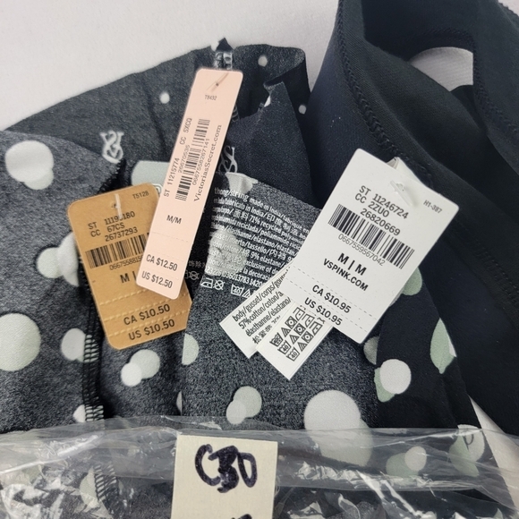 NWT Victoria's Secret Pink set of 3 underwear 2 thong 1 seamless fullback - Picture 3 of 3